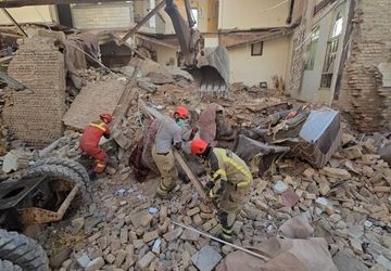 ۳ کشته و مصدوم در ریزش ساختمانی در قیام‌دشت