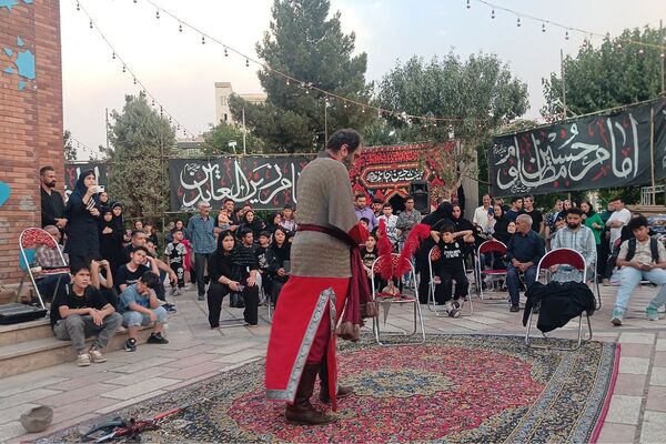 تعزیه‌خوانی دهه دوم محرم در بهارستان‌۲
