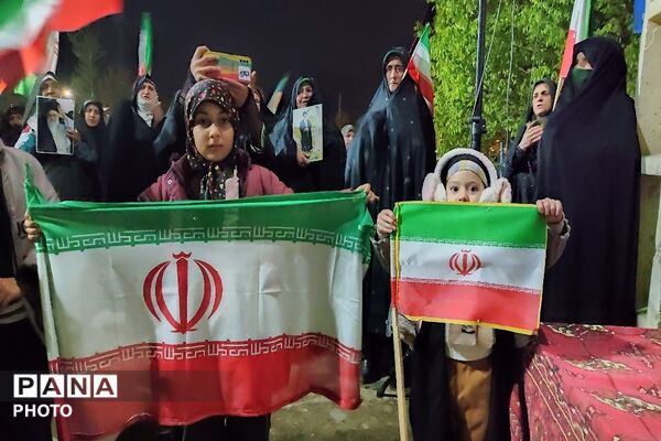 هم صدایی مردم شهر بار در حمایت از آرمان ها 