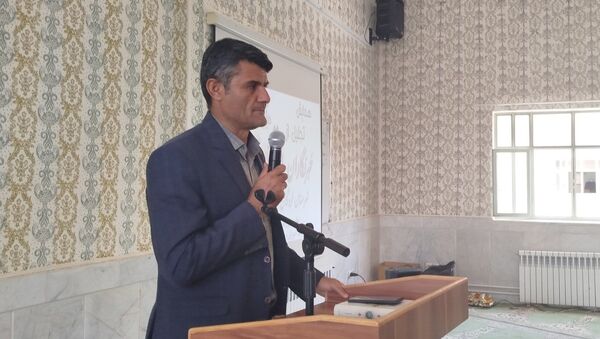 تجلیل از دانش‌آموز خبرنگاران پانا در لردگان