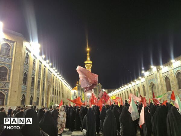 عزاداری سالروز شهادت امام رئوف در مشهدالرضا(ع)