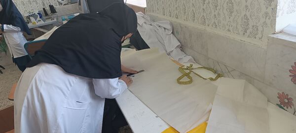 بزرگداشت روز خیاطی در هنرستان تلاش گندمان 