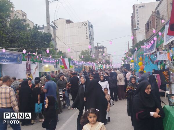 مهمانی بزرگ عید غدیر در گلوگاه 