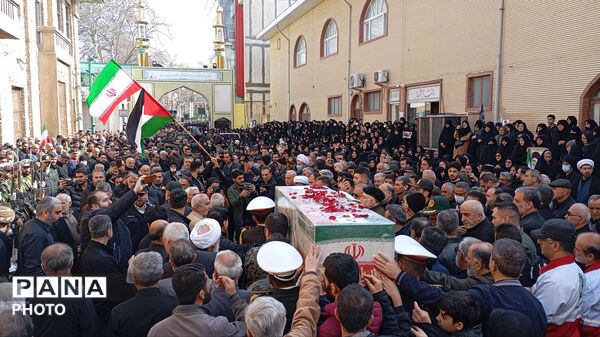 تشییع مسافر بهشتی «امیرعلی نیکنام‌راد» در گرگان