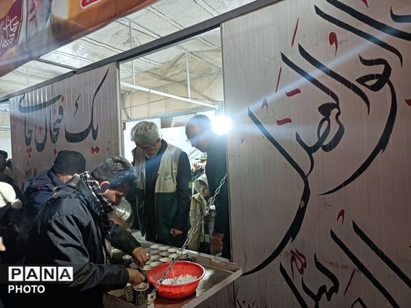 موکب‌های عاشورایی انقلاب در مرند 