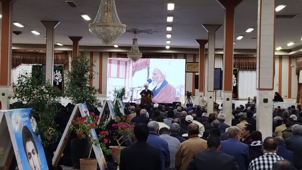 مراسم پر فیض دعای ندبه به همراه آئین رونمایی و عطرافشانی سنگ یادبود شهید گمنام 