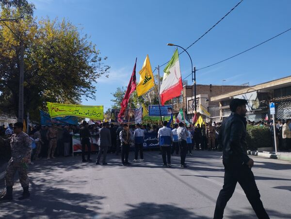 راهپیمایی ۱۳ آبان در فریمان