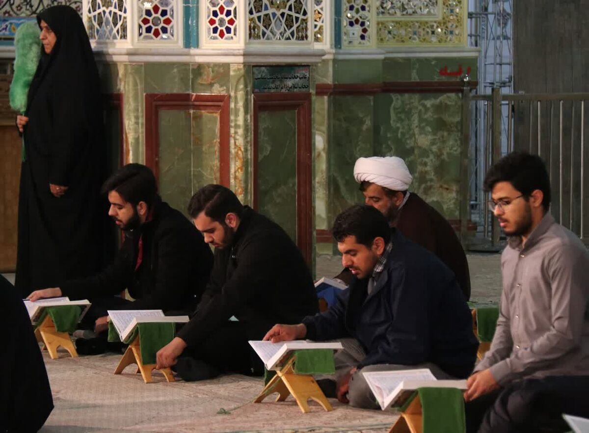 آیین جزء خوانی حرم محمدهلال بن علی(ع) از نوادر ترتیل خوانی در کشور است

