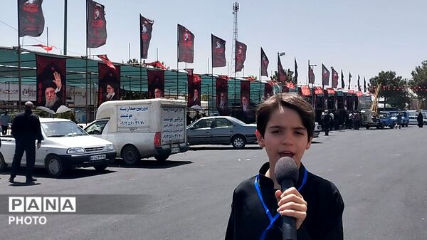 برپایی موکب‌های زائران تشییع امام شهید در نظرآباد