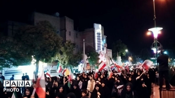 کوهدشت پرچمدار ولایت، اقتدار و صلابت،هفتادوچهارمین قرار شبانه