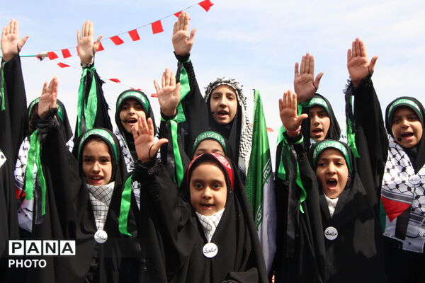 قاب هایی از حماسه آفرینی یزدی ها در روز قدس