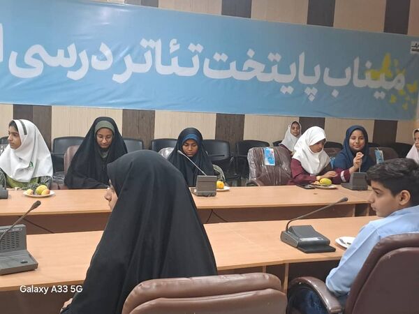 مراسم تقدیر از دانش‌‌آموزان فعال خبرگزاری پانا در میناب