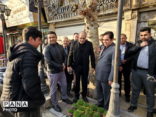نظارت سرزده فرماندار نظرآباد و تضمین آرامش معیشتی در آستانه سال نو