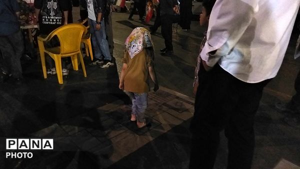 موکب بسیج دانشجویی دانشگاه فرهنگیان در نود و نهمین شب 
