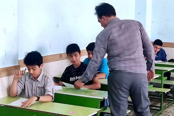 آغاز امتحانات نوبت دوم در دبیرستان ابوریحان ۲