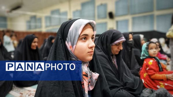 حضور پر شور کودکان مارگونی در مراسم عزاداری ایام فاطمیه