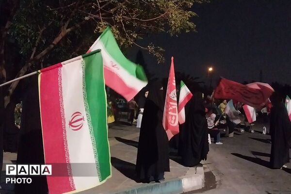 تجمعات شبانه ضد صهیونیستی در شهرری