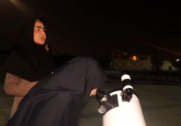 آسمان در قاب دبیرستان فدک رودان