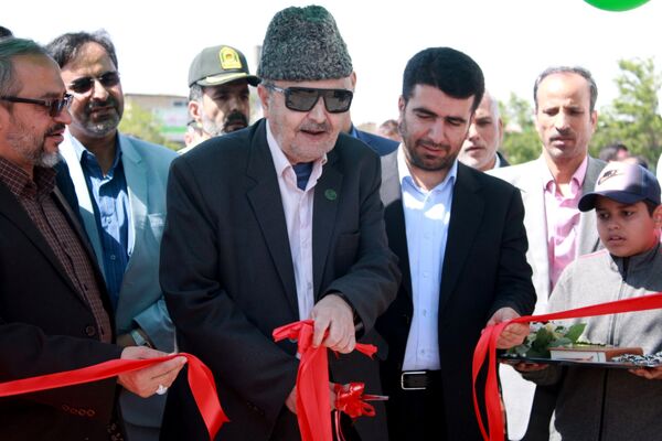 آیین افتتاحیه بزرگترین زمین چمن مصنوعی آموزش و پرورش خراسان رضوی در حاشیه شهر مشهد 