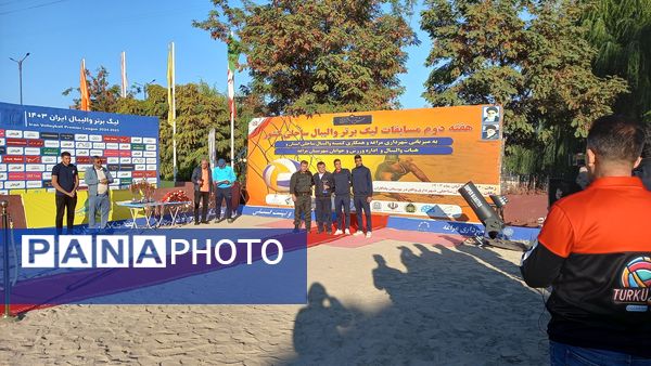 هفته دوم لیگ برتر والیبال ساحلی کشور در مراغه