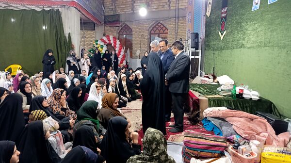  حضور مسئولان آموزش و پرورش در جمع معتکفین دانش‌آموز یاسوج