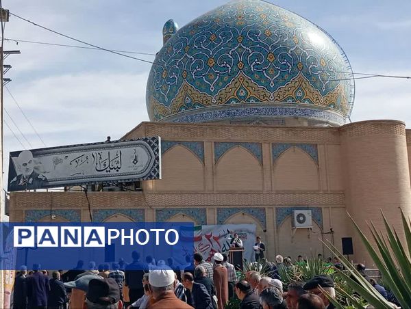 راهپیمایی 22 بهمن در لارستان 