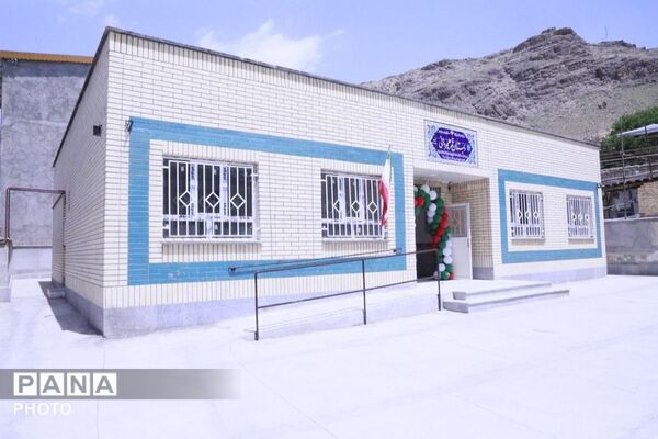 افتتاحیه دبستان ۳ کلاسه خیرساز "قمرعلی مردانی" در روستای آل  تبادکان 