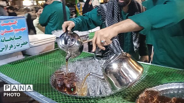 هشتاد و پنجمین شب از فعالیت چایخانه فاطمه الزهرا در قاب پانا 