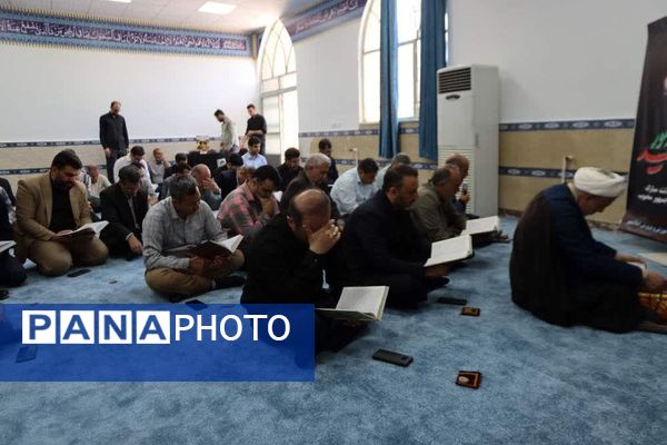 مراسم یادبود شهید جمهور آیت الله سید ابراهیم رئیسی در آموزش و پرورش شهرستان اسلامشهر