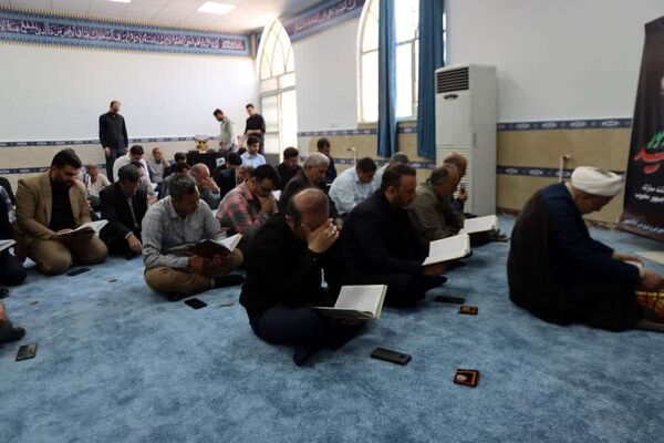 مراسم یادبود شهید جمهور آیت الله سید ابراهیم رئیسی در آموزش و پرورش شهرستان اسلامشهر