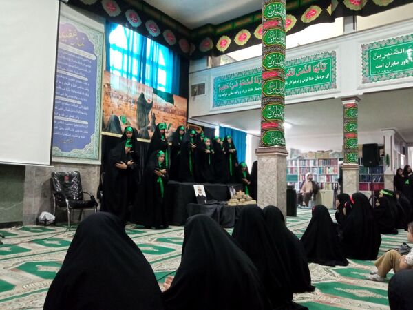 همایش نینوایی‌ تجدید یاد شهدا در مسجد جامع صاحب الزمان 