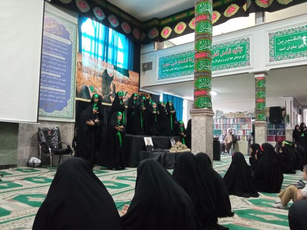 همایش نینوایی‌ تجدید یاد شهدا در مسجد جامع صاحب الزمان 