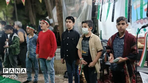 موکب سفیران قرآن، با حضور دانش‌آموزان نورانی شد