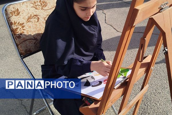 جشن پیروزی انقلاب اسلامی در مدارس منطقه کهریزک 