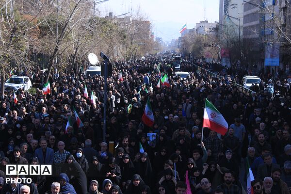 تهران در سوگ رهبر شهید انقلاب