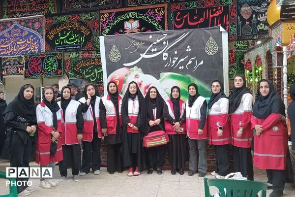 ندای «یا علی‌اصغر (ع)» از شیرخوارگان حسینی در زرقان