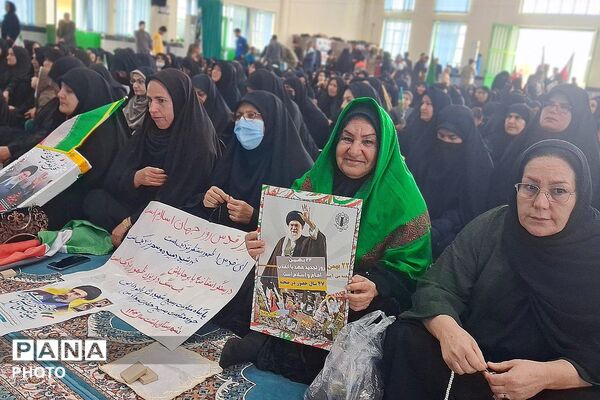 حماسه‌‌آفرینی باشتی‌ها در راهپیمایی روز قدس و تجدید بیعت با رهبری