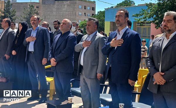 افتتاح طرح شهید عجمیان در دبستان شهدای گمنام استان البرز