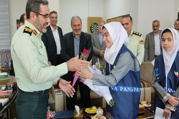 دیدار مدیرکل آموزش وپرورش اردبیل با فرمانده نیروی انتظامی استان 