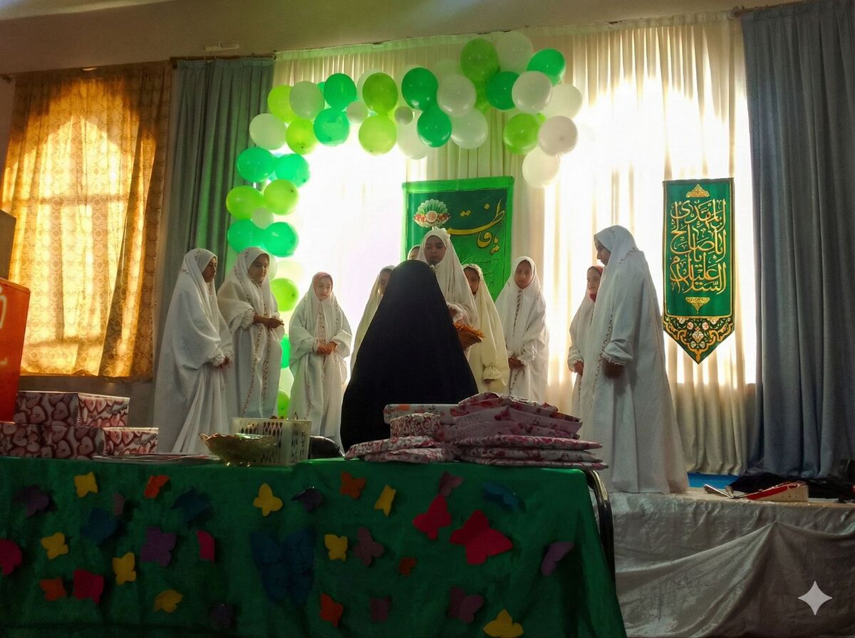 مراسم بزرگداشت مقام مادر در حسینیه روستای جوادیه برگزار شد