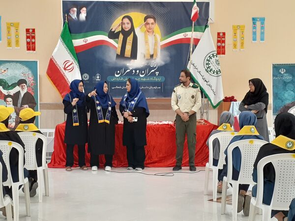 جلوه‌هایی از پیش اردوی دختران خراسان شمالی در بجنورد