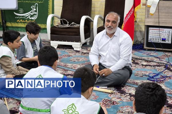 برگزاری پیش اردوی ملی دانش آموزان پیشتاز ناحیه دو شهرری 