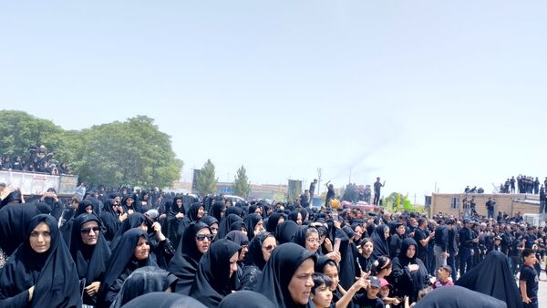 برگزاری نماز ظهر عاشورا در خلیل آباد 