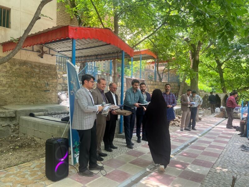 مراسم تجلیل از همکاران فعال حوزه پرورشی شهرستان‌های مانه و سملقان در بوم گردی زو علیا