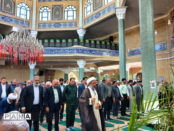 نماز عبادی‑سیاسی جمعه همزمان با هفته وحدت در باخرز