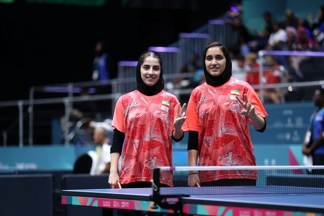 صعود تیم ملی تنیس روی میز بانوان به جمع ۸ تیم برتر
