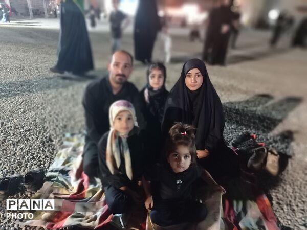 میدان فجر مشهد در سوگ حسینی