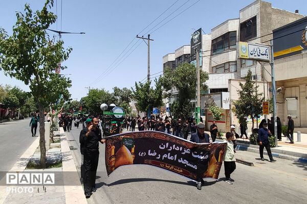 مراسم عزاداری عاشورای حسینی در شهرستان شیروان 