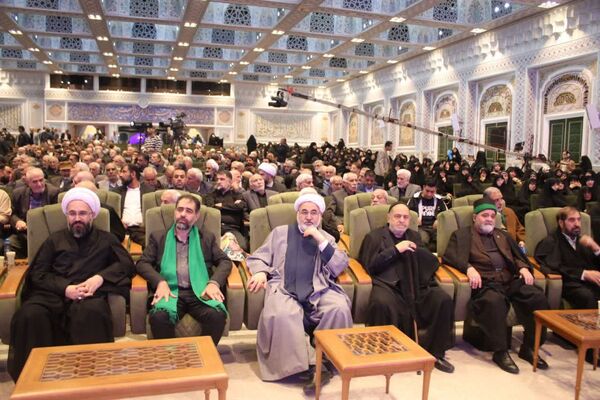 آیین افتتاحیه اجلاسیه بین‌المللی پیرغلامان حسینی در مشهد 