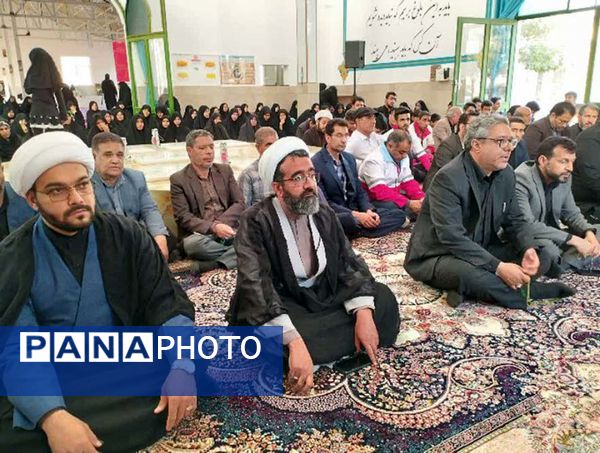 عزاداری سیدالشهدای خدمت «شهید آیت‌الله رئیسی» در کوهبنان